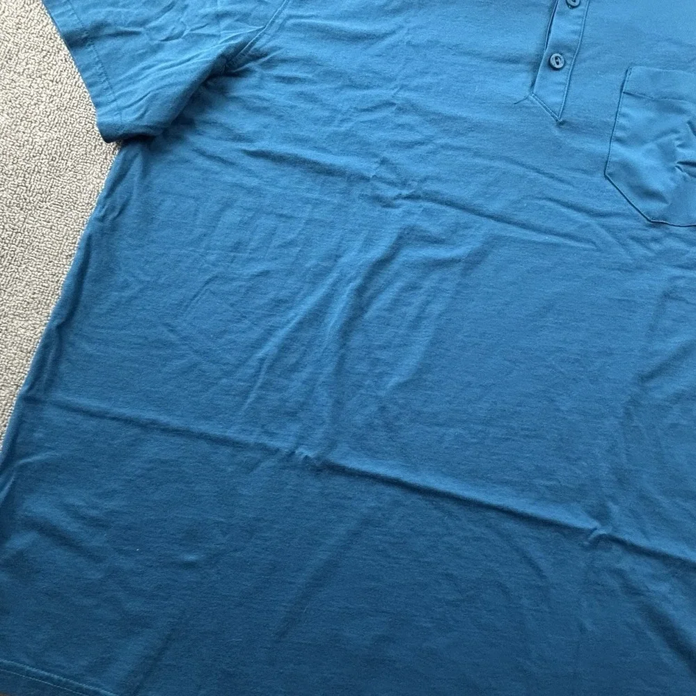 5.11 Tactical Polo Shirt Adult 2XL XXL Blue Short Sleeve Active Casual Men's